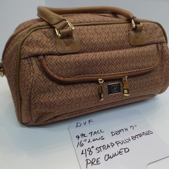 DIANE von FURSTENBERG OVERNIGHT BAG - Picture 10 of 12